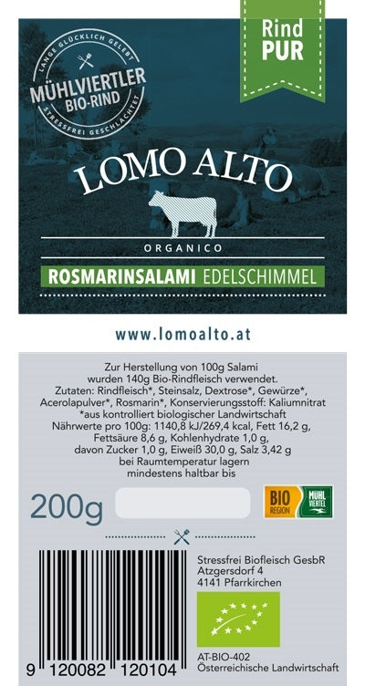 Rosmarinsalami Edelschimmel 200g/Stk